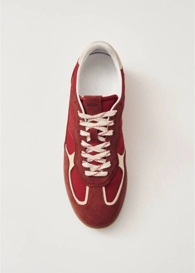 ALOHAS Tb.490 Rife Sheen Rood Leren Sneakers Red Dames