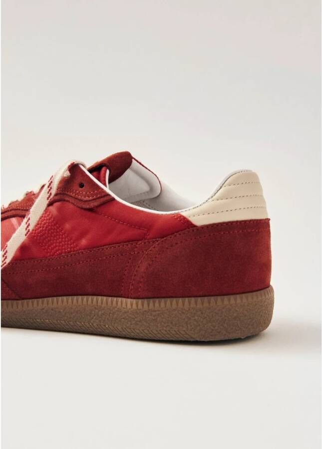 ALOHAS Tb.490 Rife Sheen Rood Leren Sneakers Red Dames