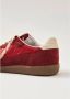 ALOHAS Tb.490 Rife Sheen Rood Leren Sneakers Red Dames - Thumbnail 6