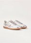 ALOHAS Tb.490 Rife Shimmer Zilver Crème Leren Sneakers Gray Dames - Thumbnail 15