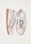 ALOHAS Tb.490 Rife Shimmer Zilver Crème Leren Sneakers Gray Dames - Thumbnail 19