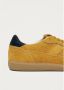 ALOHAS Tb.490 Rife Suède Fuzzy Leren Sneakers Yellow Unisex - Thumbnail 5