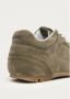 ALOHAS Tb.56 Suède Khaki Leren Sneakers Green Dames - Thumbnail 5