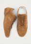 ALOHAS Tb.56 Suède Tan Leren Sneakers Brown Dames - Thumbnail 3