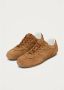 ALOHAS Tb.56 Suède Tan Leren Sneakers Brown Dames - Thumbnail 6