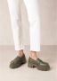 ALOHAS Trailblazer Groene Leren Loafers Green Dames - Thumbnail 2