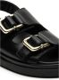 ALOHAS Zwarte Harper Sandalen Black Dames - Thumbnail 4