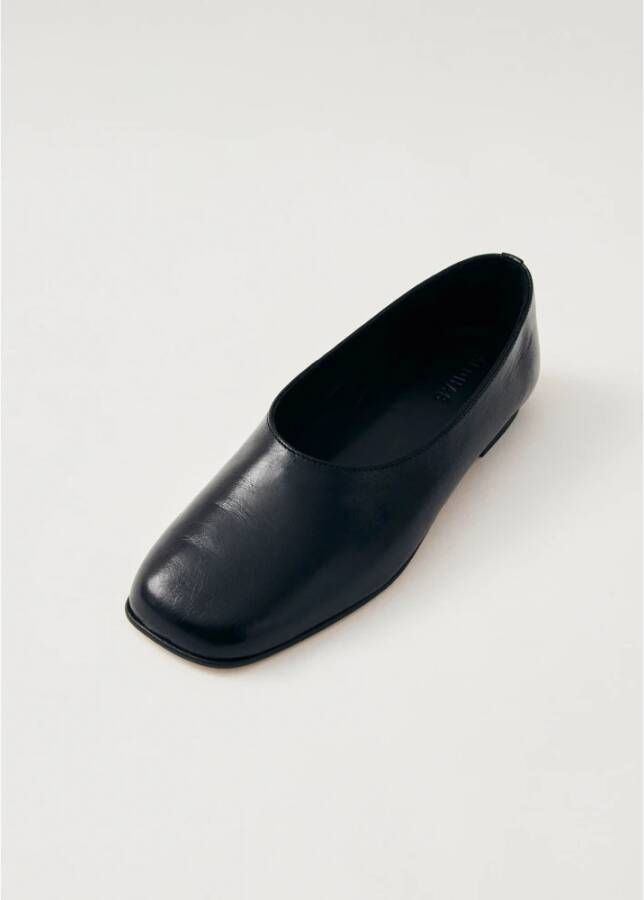 ALOHAS Leren balletflats Black Dames