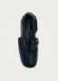 ALOHAS Zwarte leren balletflats Black Dames - Thumbnail 4