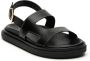 ALOHAS Zwarte Sandalen Lorelei Black Dames - Thumbnail 2