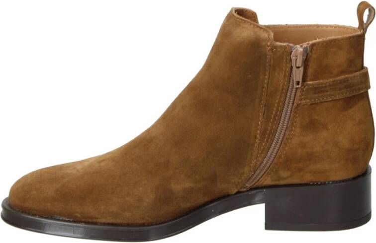 Alpe Ankle Boots Bruin Dames