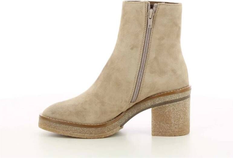 Alpe Beige Damesschoenen Stijlvol Model Beige Dames