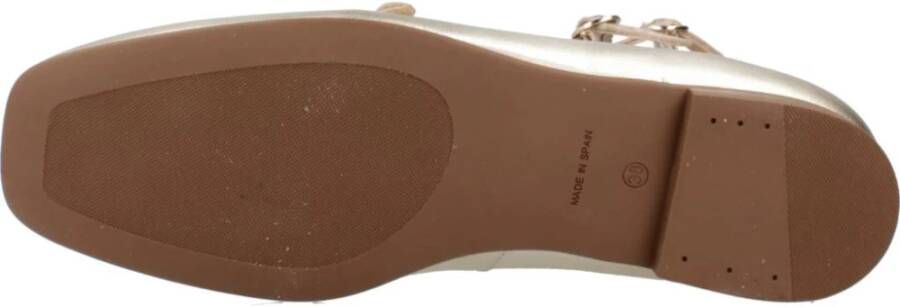 Alpe Dames Ballet Flats Schoenen Yellow Dames