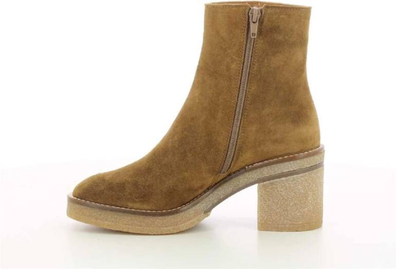 Alpe Dames Cognac Schoenen Brown Dames