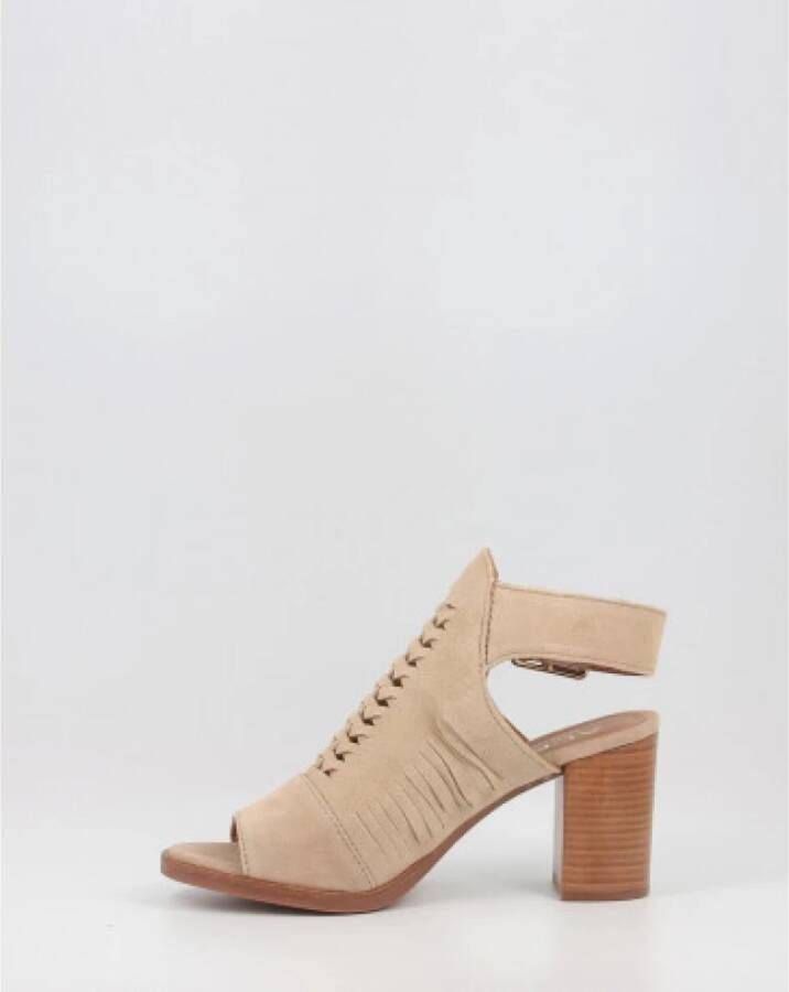 Alpe High Heel Sandals Beige Dames