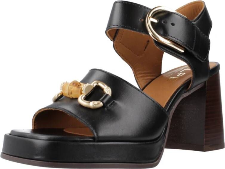 Alpe High Heel Sandals Black Dames