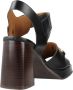 Alpe High Heel Sandals Black Dames - Thumbnail 4