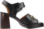 Alpe High Heel Sandals Black Dames - Thumbnail 5