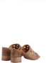 Alpe Baby Silk Heeled sandals Brown Dames - Thumbnail 4