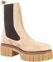 Alpe Klassieke Chelsea Boots met zijpanelen Beige Dames - Thumbnail 6