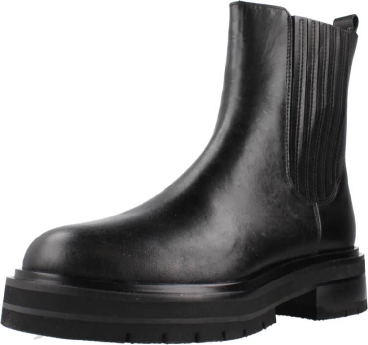 Alpe Klassieke Chelsea Boots voor vrouwen Black Dames