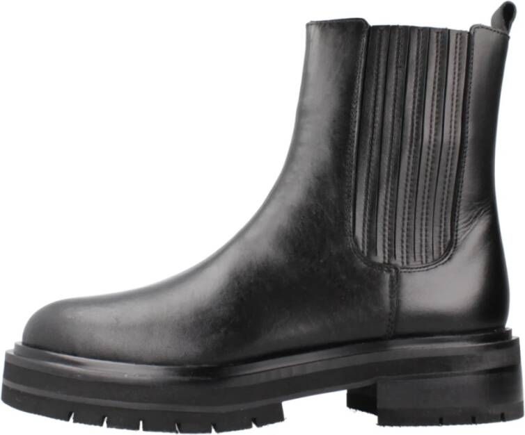 Alpe Klassieke Chelsea Boots voor vrouwen Black Dames