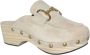 Alpe Klassieke Mini Platform Schoenen Beige Dames - Thumbnail 2