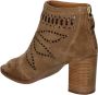 Alpe Casual Camel Suède Dameslaars Brown Dames - Thumbnail 4