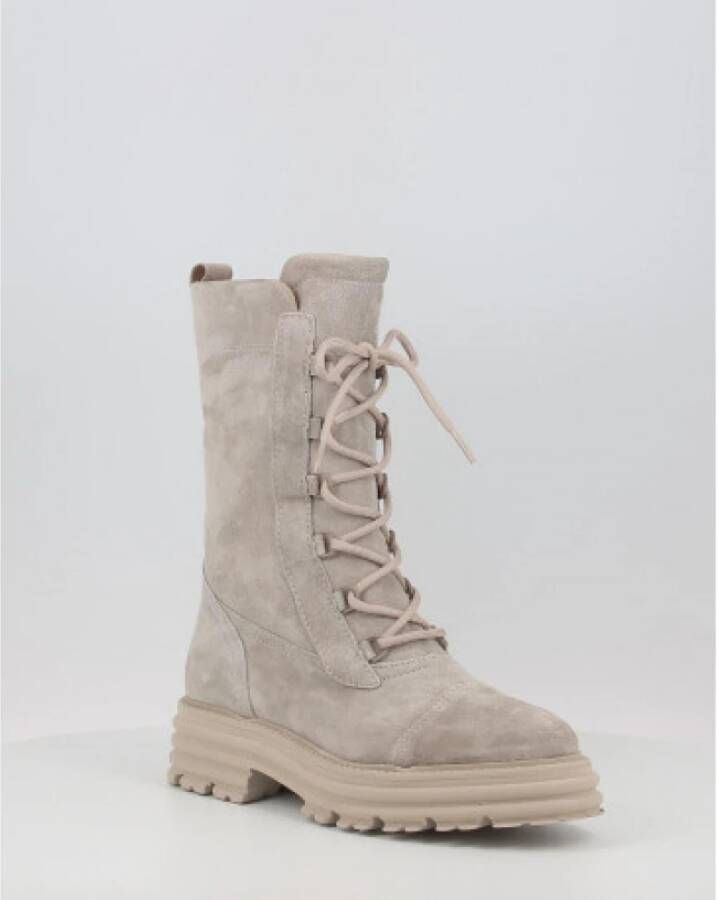 Alpe Lace-up Boots Grijs Dames