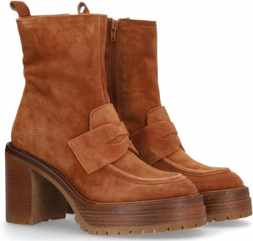 Alpe Nelly Boots Brown Dames