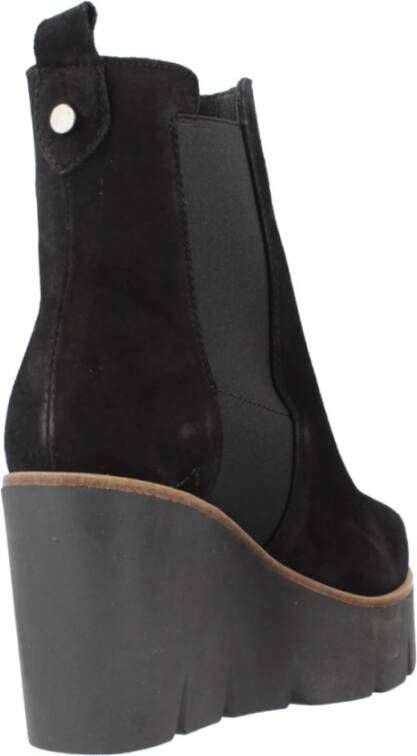 Alpe Sasha Wedges Laarzen Black Dames