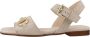 Alpe Stijlvolle platte sandalen voor vrouwen Beige Dames - Thumbnail 3