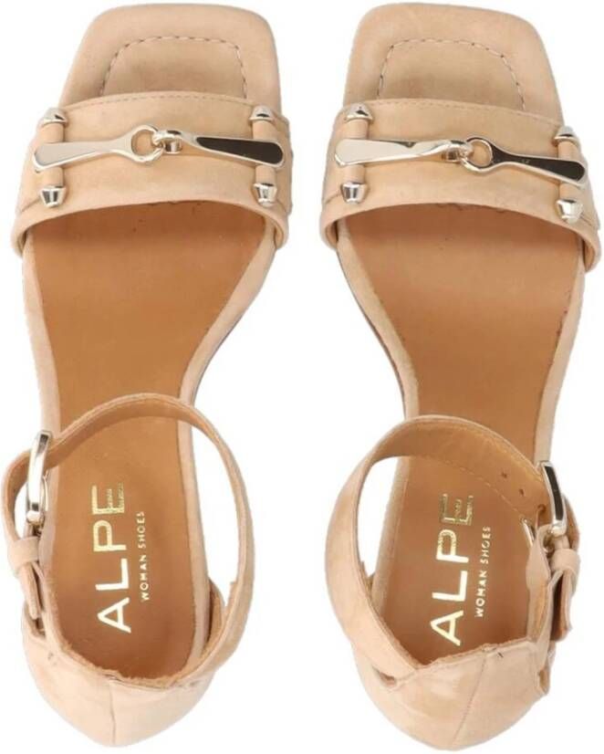 Alpe Versalles Heeled sandals Beige Dames