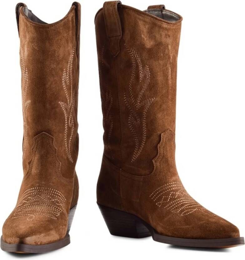 Alpe Western Boots Brown Dames