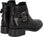 Alpe Zwarte Casual Leren Dameslaars Black Dames - Thumbnail 3