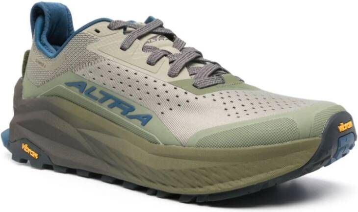 Altra Mesh Lace-Up Sneakers Beige Heren