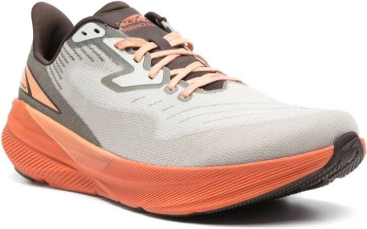 Altra Mesh Lace-Up Sneakers Gray Heren