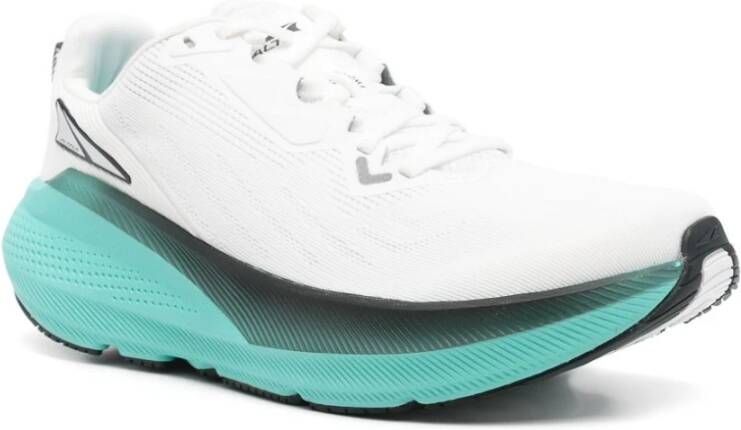 Altra Witte platte schoenen met reflecterende details White Dames