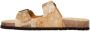 Alviero Martini 1a Classe 3cm Hak Textiel Sandaal Heren Collectie Beige Heren - Thumbnail 3