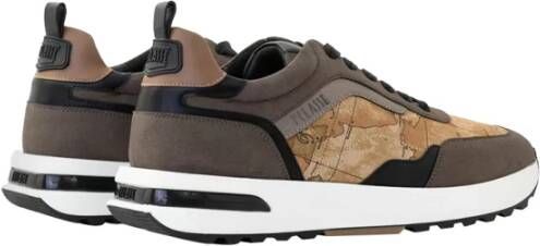 Alviero Martini 1a Classe Beige Geo Classic Sneakers Beige Heren