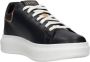 Alviero Martini 1a Classe Blauwe leren sneakers met Geo Classic-details Blue Heren - Thumbnail 2