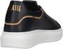 Alviero Martini 1a Classe Blauwe leren sneakers met Geo Classic-details Blue Heren - Thumbnail 3