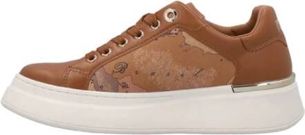 Alviero Martini 1a Classe Bruine Sneakers voor Vrouwen Brown Dames