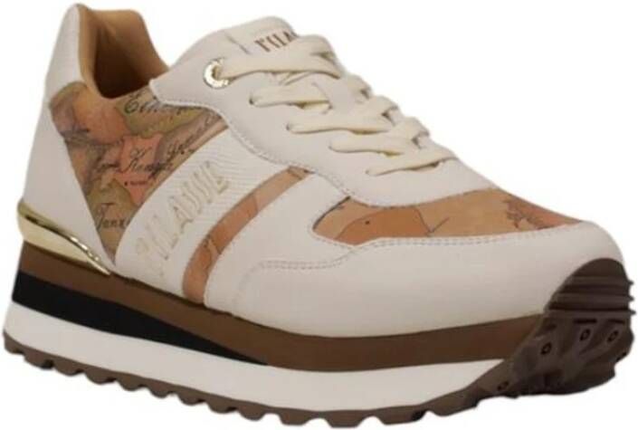 Alviero Martini 1a Classe Casual Polyurethaan Sneaker Collectie White Dames