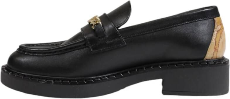 Alviero Martini 1a Classe Dames Leren Schoenen Herfst Winter Collectie Black Dames