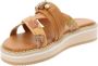 Alviero Martini 1a Classe Dames Sandalen van Kunstleer Beige Dames - Thumbnail 12