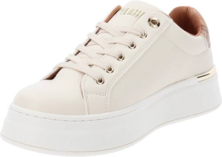 Alviero Martini 1a Classe Dames Sneakers van Kunstleer Stijlvol Beige Dames