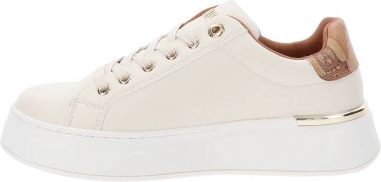 Alviero Martini 1a Classe Dames Sneakers van Kunstleer Stijlvol Beige Dames