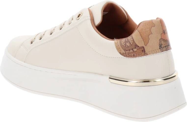 Alviero Martini 1a Classe Dames Sneakers van Kunstleer Stijlvol Beige Dames