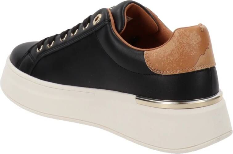 Alviero Martini 1a Classe Dames Sneakers van Kunstleer Stijlvol Ontwerp Black Dames